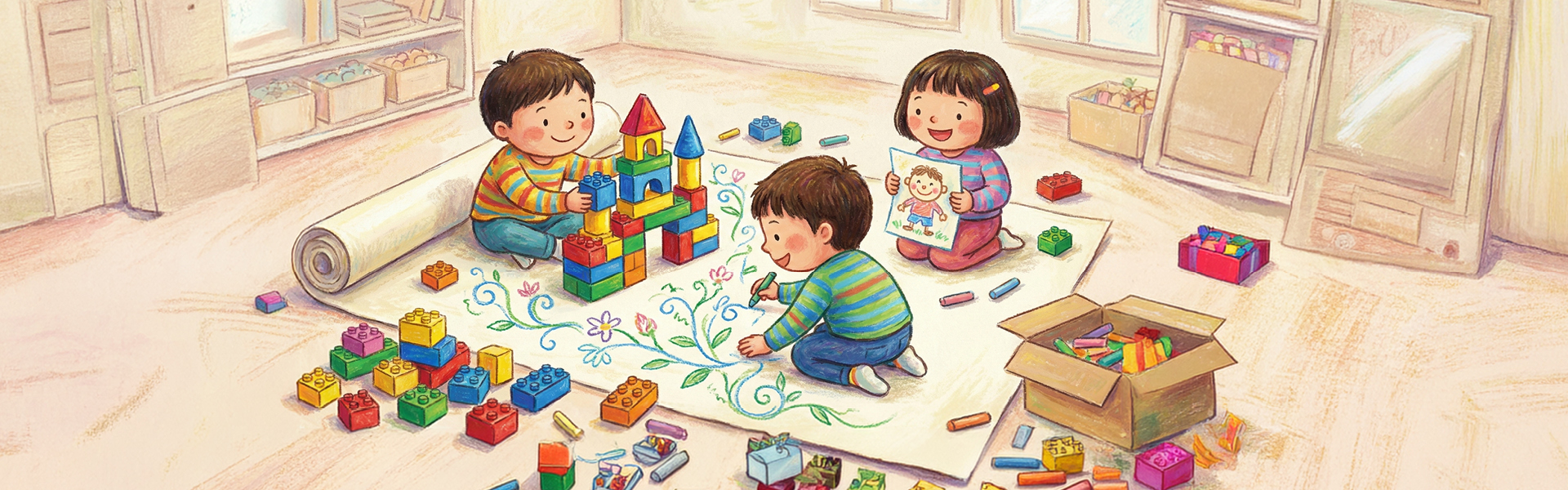 LEGO VE RESİMLE HİKAYE VE MASAL ANLATICILIĞI GÜZEL DÜŞÜN GÜZELLİKLER YAYILSIN