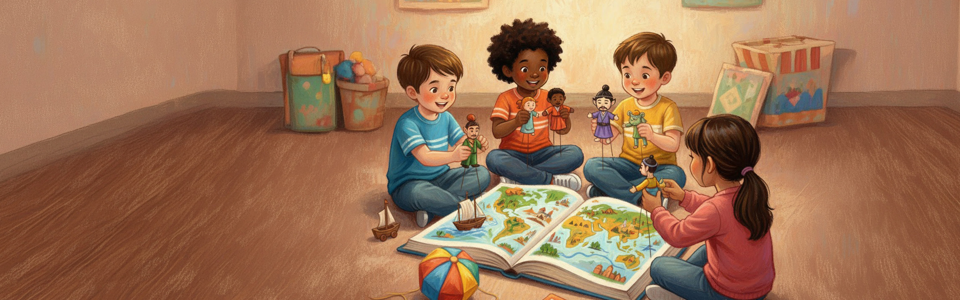 MASAL KAHRAMANLARI DÜNYA TURUNDA DRAMA VE OYUN ATÖLYESİ